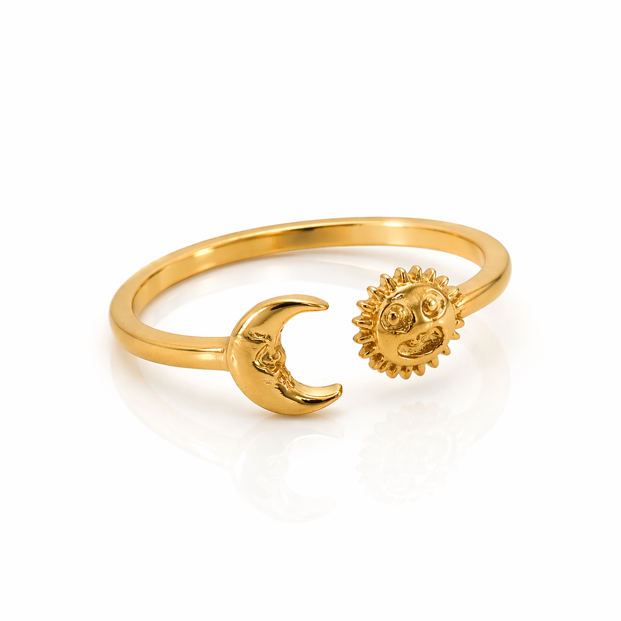 Moon and Sun Ring