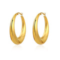 Touch of Gold Hoops
