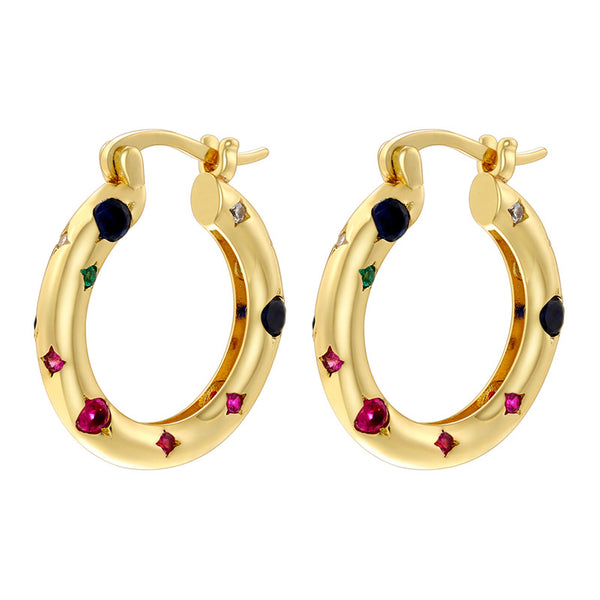 Mis Colores Mini Hoops