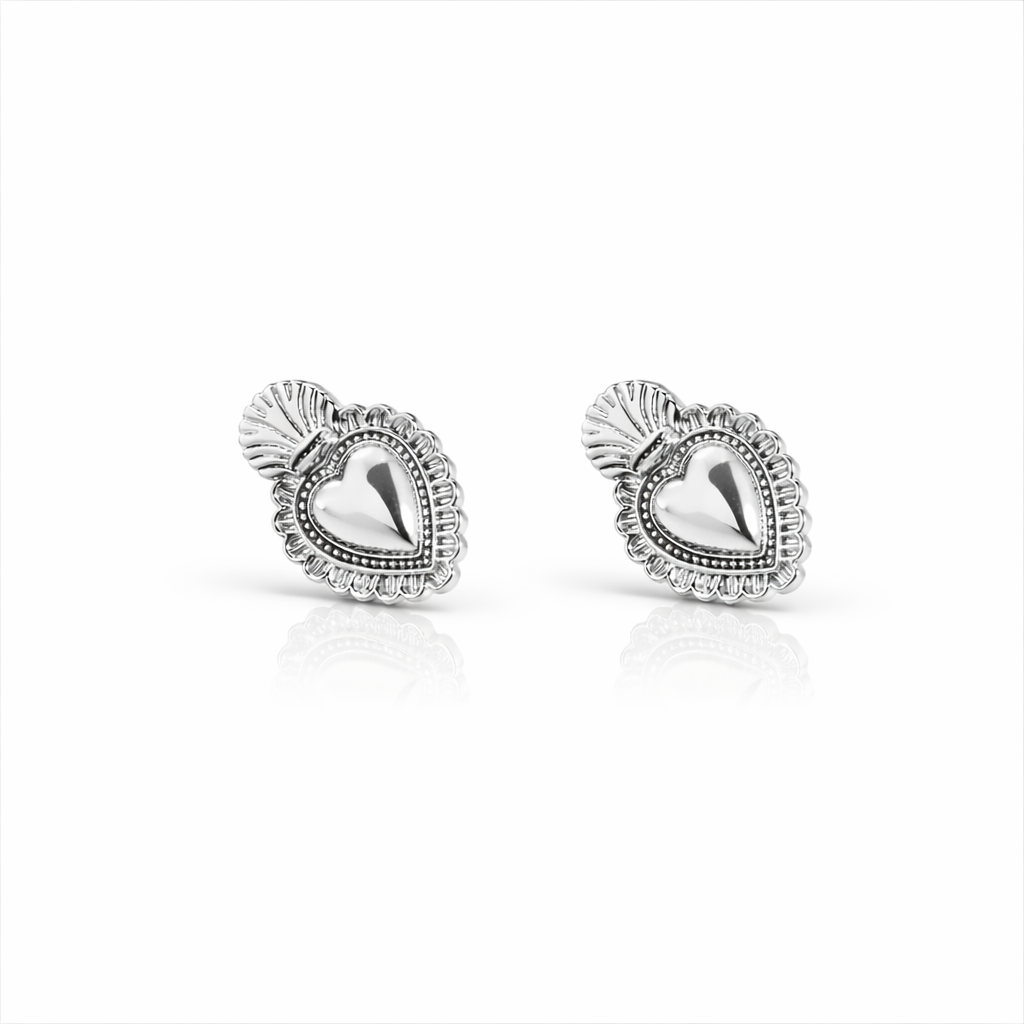 Corazon Sagrado Mini Earrings