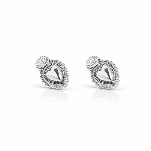 Corazon Sagrado Mini Earrings