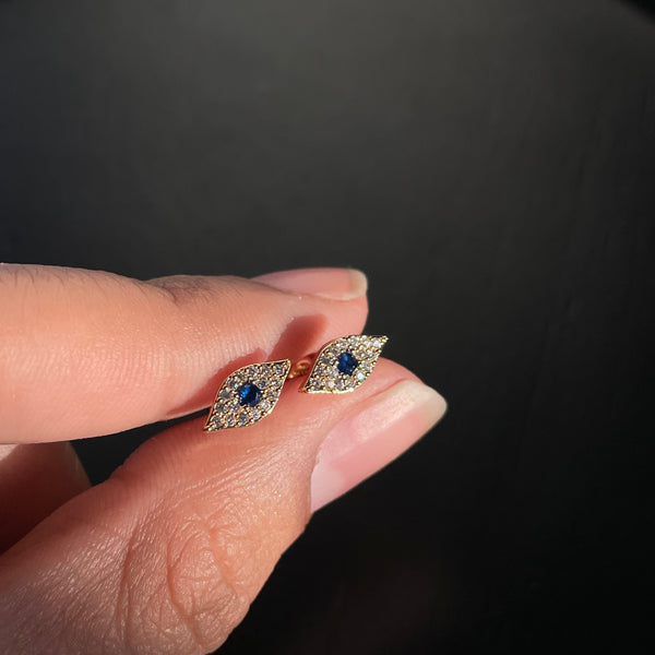 Evil Eye Stud